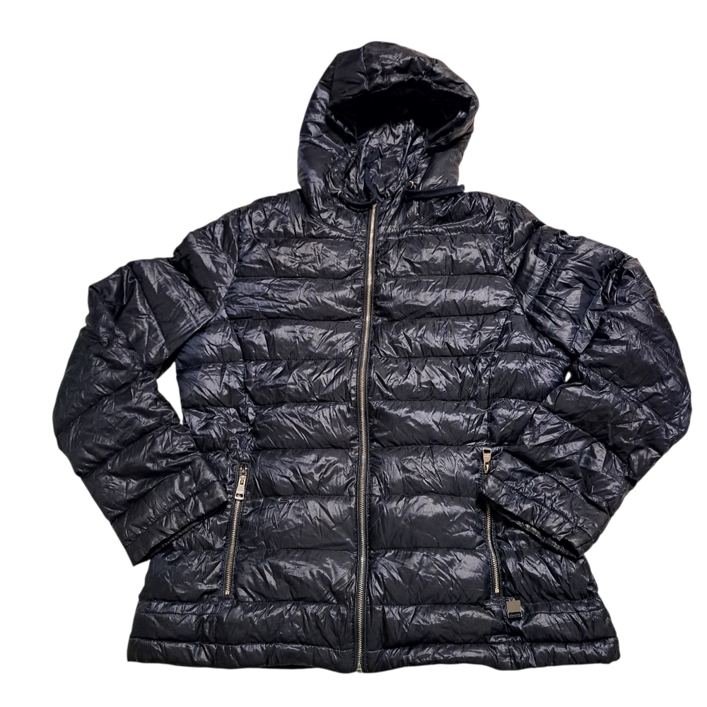 Andrew Marc Premium Down Jacket Blue Large
